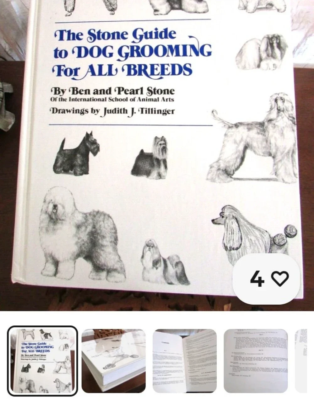 The Stone Guide to Dog Grooming for All Breeds - White Cover